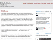 Tablet Screenshot of dijitalpolitikalar.org